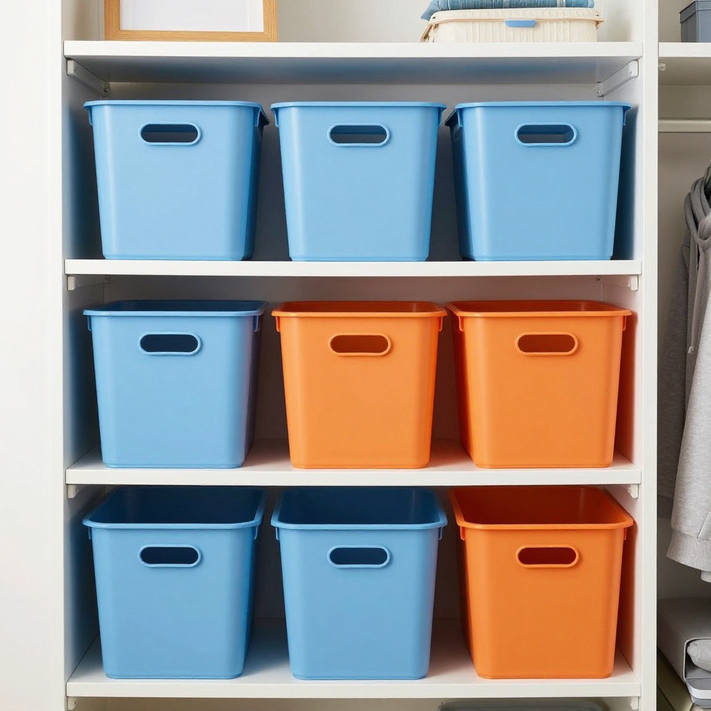 Organized storage and home organization